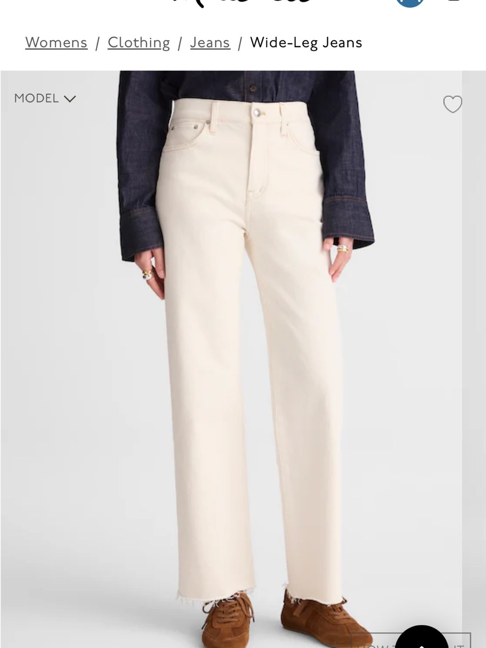 Madewell Perfect Vintage Wide Leg Crop Jean - Picture 3 of 11